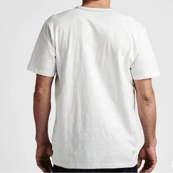 Roark mens midweight White T-Shirt size XXL - Picture 2 of 11